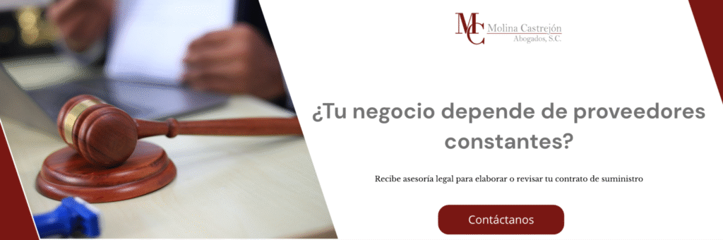 contrato de suministro